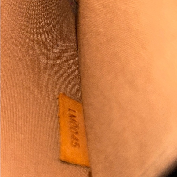 LOUIS VUITTON Gold Tote with Iconic Embossed Design - Picture 5 of 14